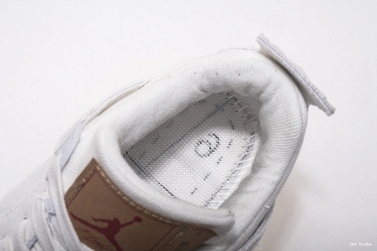 AO2571-100 Levi's White Jordan Denim Air 4 1127